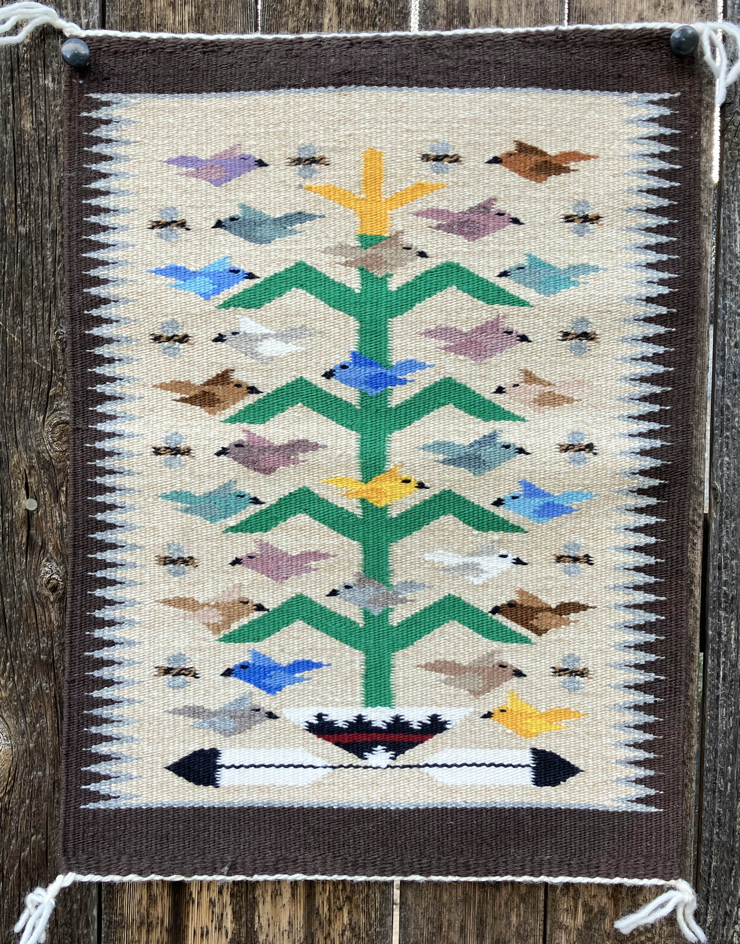 Marie Begay | Tree of Life Weavings | Penfield Gallery of Indian Arts | Albuquerque, New Mexico